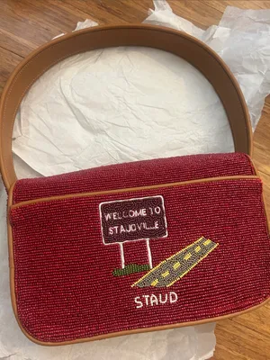 Staud TOMMY Beaded Bag Folk Town thumbnail 4