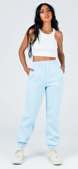 Princess Polly Phoenix Pants in Blue Size 6 New with tag thumbnail 1