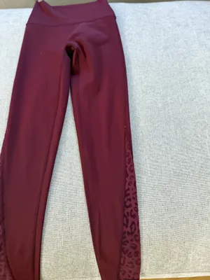 Offline by Aerie Maroon Active Leggings thumbnail 2