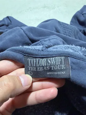 Taylor Swift washed Blue Pullover Hoodie The Eras Tour 23-24 large thumbnail 7