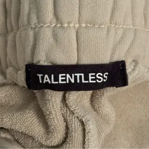 Talentless Boxing Shorts in Cream thumbnail 4