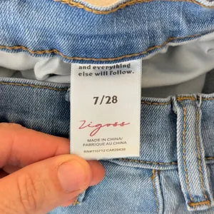 Zigoss Seam Detail Barrel Leg Jeans Women 7/28 Blue thumbnail 9