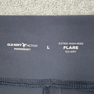 Old Navy Active Women's Large Extra High-Rise Flare Activewear Pants Powersoft thumbnail 6