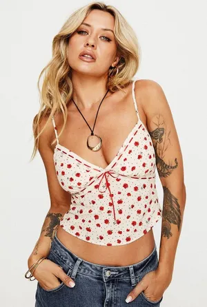 Princess Polly Fondar Top White thumbnail 1