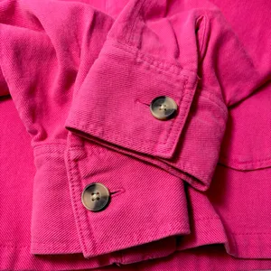 ZARA CROPPED COTTON Pink Jacket‎ /Over shirt Size M thumbnail 13
