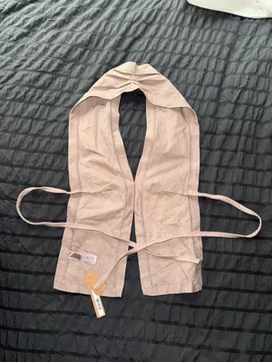 Skims Heavy Jersey Deconstructed Halter Top thumbnail 4