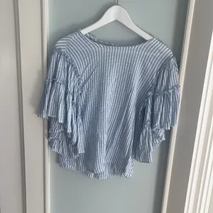 Anthropologie Pilcro Sybil Ruffle-Sleeve Blouse thumbnail 5
