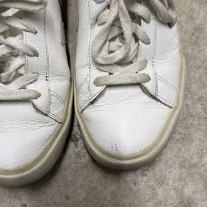 VEJA Esplar Women’s White Leather Sneakers with Suede V Logo Size 9 (32) thumbnail 5
