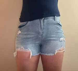 Amazon Distressed Jean Shorts thumbnail 1