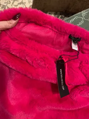 Dolls Kill Furry Pink Skirt thumbnail 3