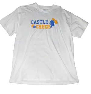 Castle Knights Cheer T-shirt Unisex Size L thumbnail 1