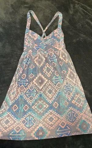 American Eagle Dress Mini Women’s Tie-Dye S thumbnail 1