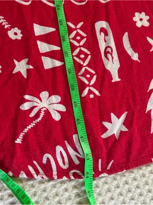 Paper Heart for Anthropologie Women’s red Maxi Dress XL ***see description thumbnail 5