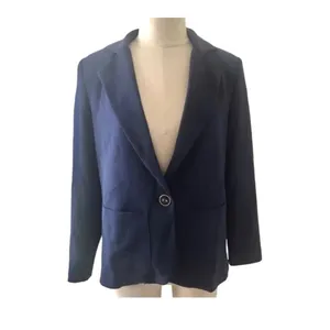 Draper’s and Damon’s navy sleeve blazer SP thumbnail 2