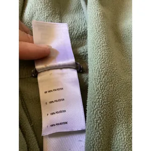 The North Face TKA 100 Fleece Full Zip Hoodie Sage Green Womens Large L thumbnail 3