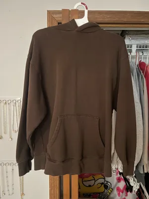 Wild Fable Brown oversized hoodie thumbnail 1