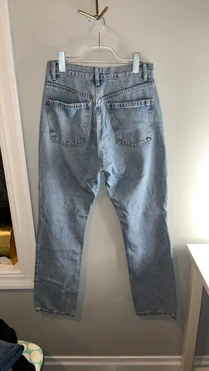 High Rise Straight Jeans thumbnail 4