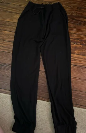 Feathers joggers Black thumbnail 1