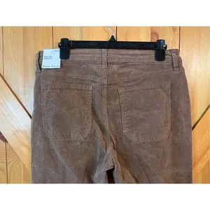 Indigo Rising Corduroy Brown High Rise Pants Flare Bootcut Retro Size 13/31 nwt thumbnail 6