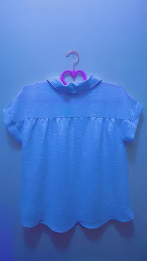 With blouse jolie & joy Blue Size M thumbnail 3