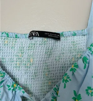 ZARA Floral Top thumbnail 5