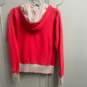 Nike Womens Ohio State Quarter Zip Hoodie Pullover Stretch Size Large Red Gray thumbnail 4