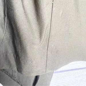 NWT Vintage Wet Seal Y2K Olive Green High Low Cropped Blazer Jacket Size XL thumbnail 8
