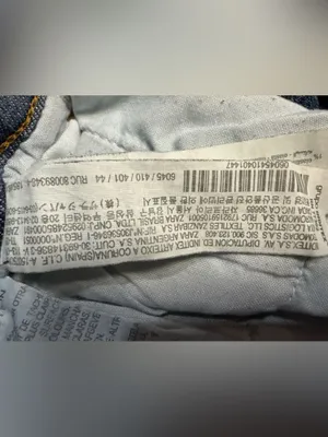 Zara Distressed Slim Skinny Jeans Size 34 Blue Denim thumbnail 10