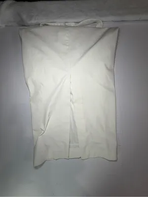 Zara Ivory Sleeveless Maxi Wrap Dress thumbnail 6