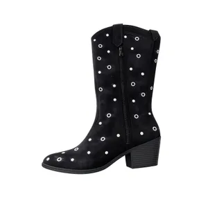 No Boundaries women's western grommet‎ boots thumbnail 4