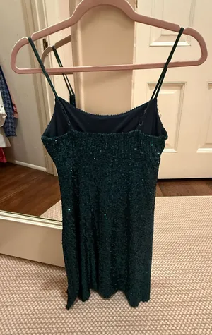 Green Sparkly Altar'd State Dress thumbnail 3