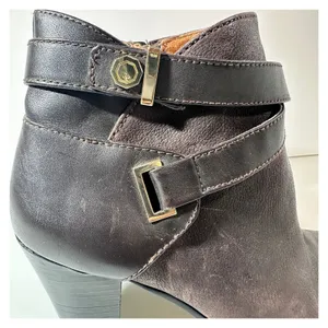 Louise et Cie Lo Ranier Booties Womens‎ Sz 8 Leather Western Cowgirl Chic Style thumbnail 6