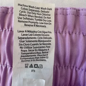 Avia Womens Running Shorts with Bike Liner Clover Large Lavender thumbnail 5