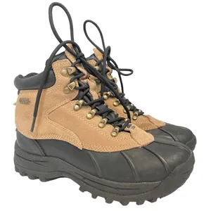 Totes‎ Liby High Top Lace Winter Boots Sz 8 Tan thumbnail 1