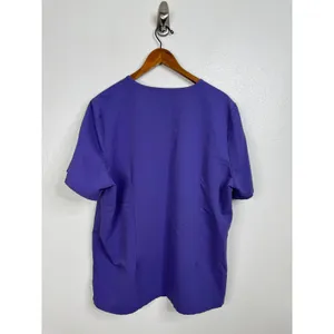 Figs Women's Purple‎ Catarina Scrub Top Size XXL thumbnail 2