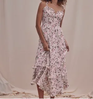 West of Melrose floral maxi dress thumbnail 2