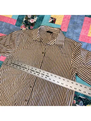 ZARA Striped $45 Woman’s XS Dress or Casual Button-Up Shirt Flow XS thumbnail 7