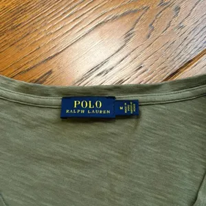 Ralph Lauren Olive Short Sleeve‎ V-Neck Tee thumbnail 3