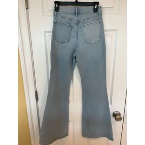 Abercrombie Ultra High Rise Flare Jeans Light Wash Size 27 Regular thumbnail 3