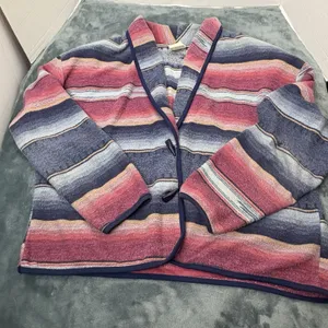 Women’s Vintage Western Cardigan Size Large Aztec Tribal thumbnail 7