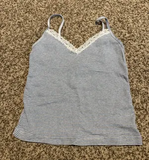 Brandy Melville Striped Tank Top thumbnail 1