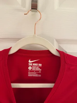 Nike Red The Nike Tee Athletic Cut Graphic T-shirt Small thumbnail 3