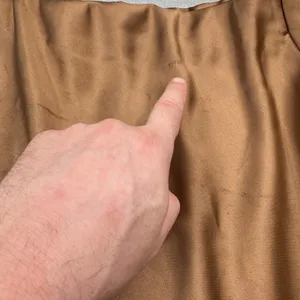 Pretty Garden Bronze Skirt Womens S Satin A-Line Midi Casual Party Gold Cute thumbnail 9