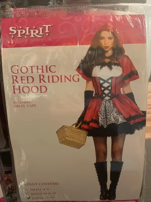 Spirit Halloween Little Red Riding Hood Costume thumbnail 2