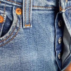 Levi's Wedgie‎ Straight Jeans Medium Wash High Rise Casual Classic Basic Size 24 thumbnail 6