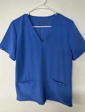 Figs Technical Collections Blue Scrub Top thumbnail 1