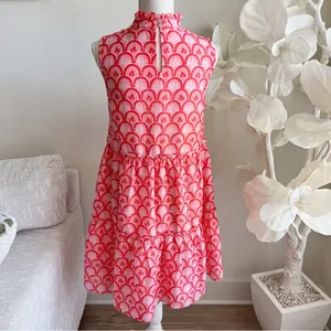 J Marie The Scarlette Sleeveless Floral Ruffle Neck Dress thumbnail 7
