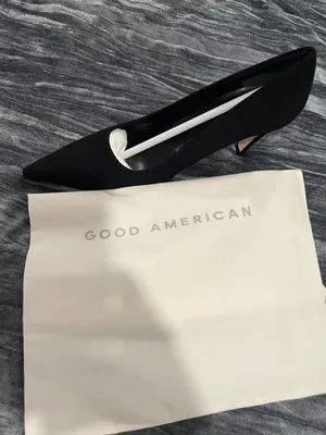 Good American suede heels Size 9 thumbnail 6