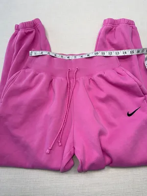 Nike Pink Swoosh Jogger Sweatpants thumbnail 6