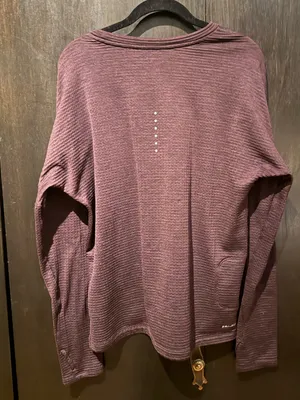 Nike Running Dri‑FIT long sleeve top - Plum Size Medium thumbnail 4